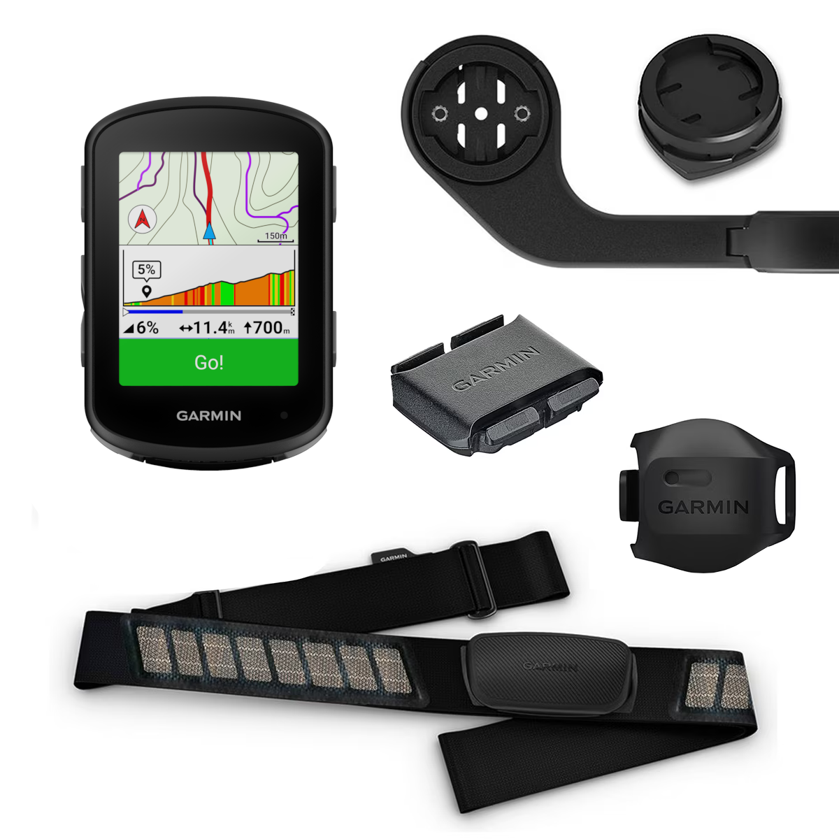 Garmin cycling computer hot sale bundle