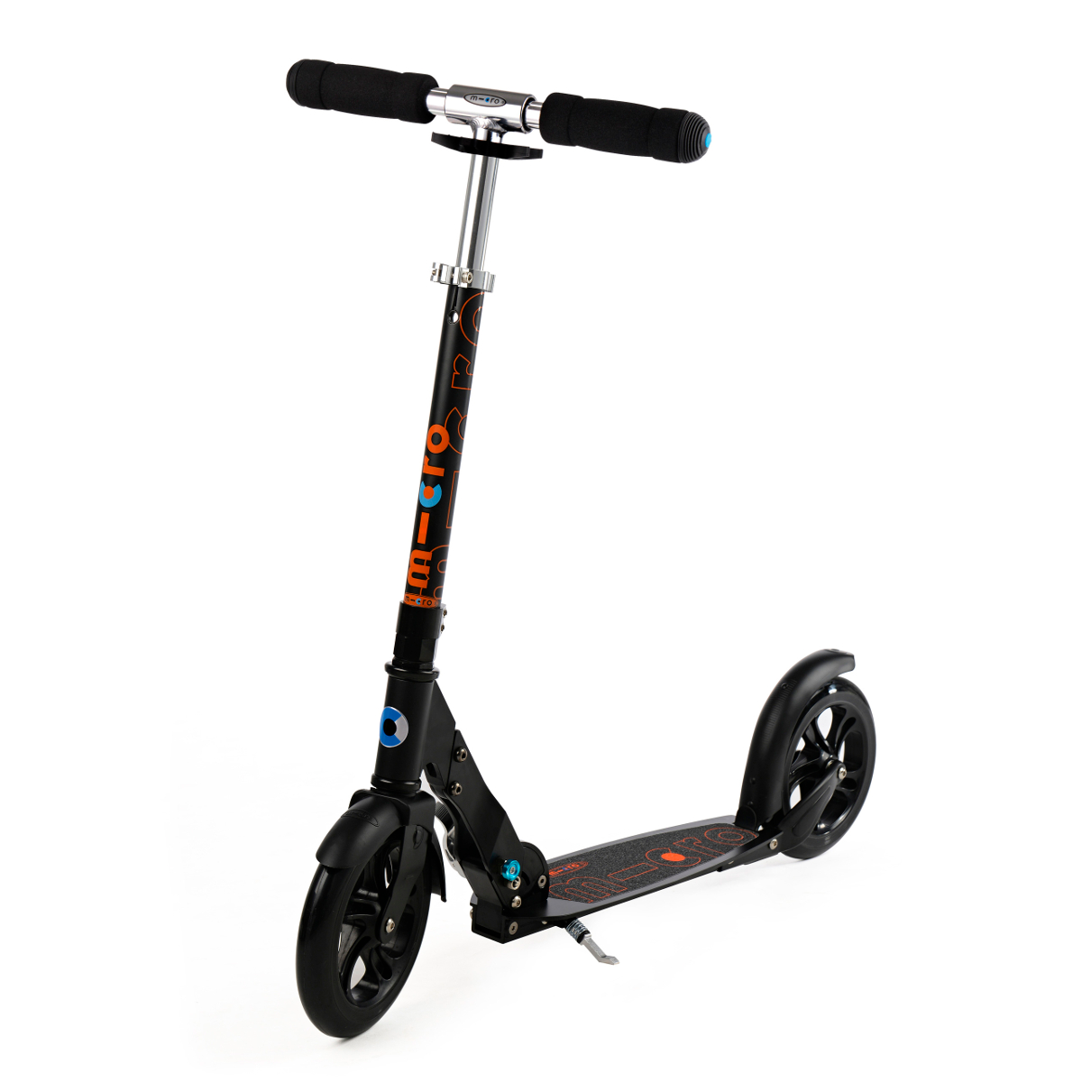 Scooter white / black klappbarer Tret-Roller