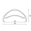 BE34+ jante vtt Disque 29“, 32 trous