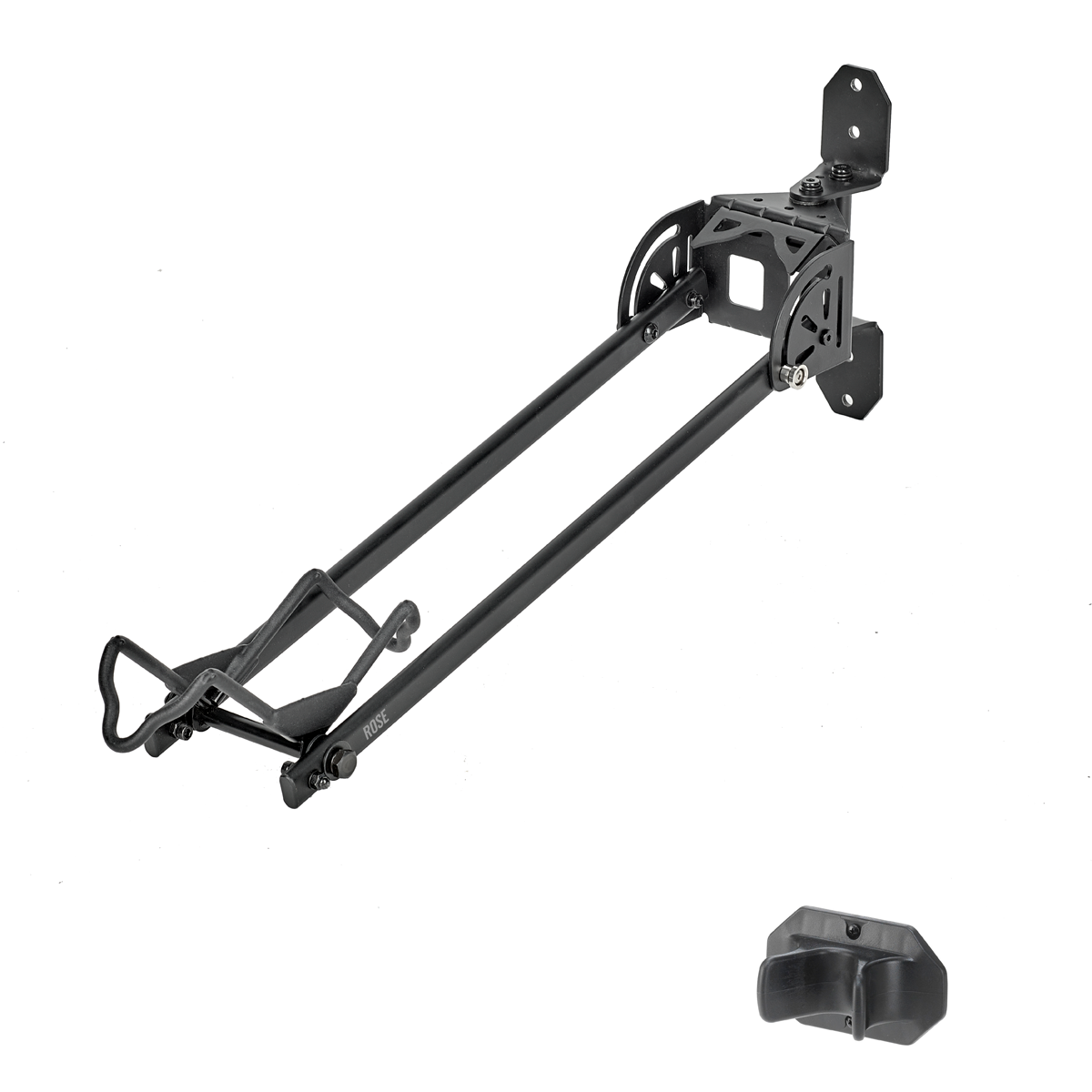 Hook-In Vario XL fietswandhouder inklapbaar en zwenkbaar