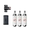 CO2 Inflator CNC with cartridge protection incl. 3 CO2 cartridges