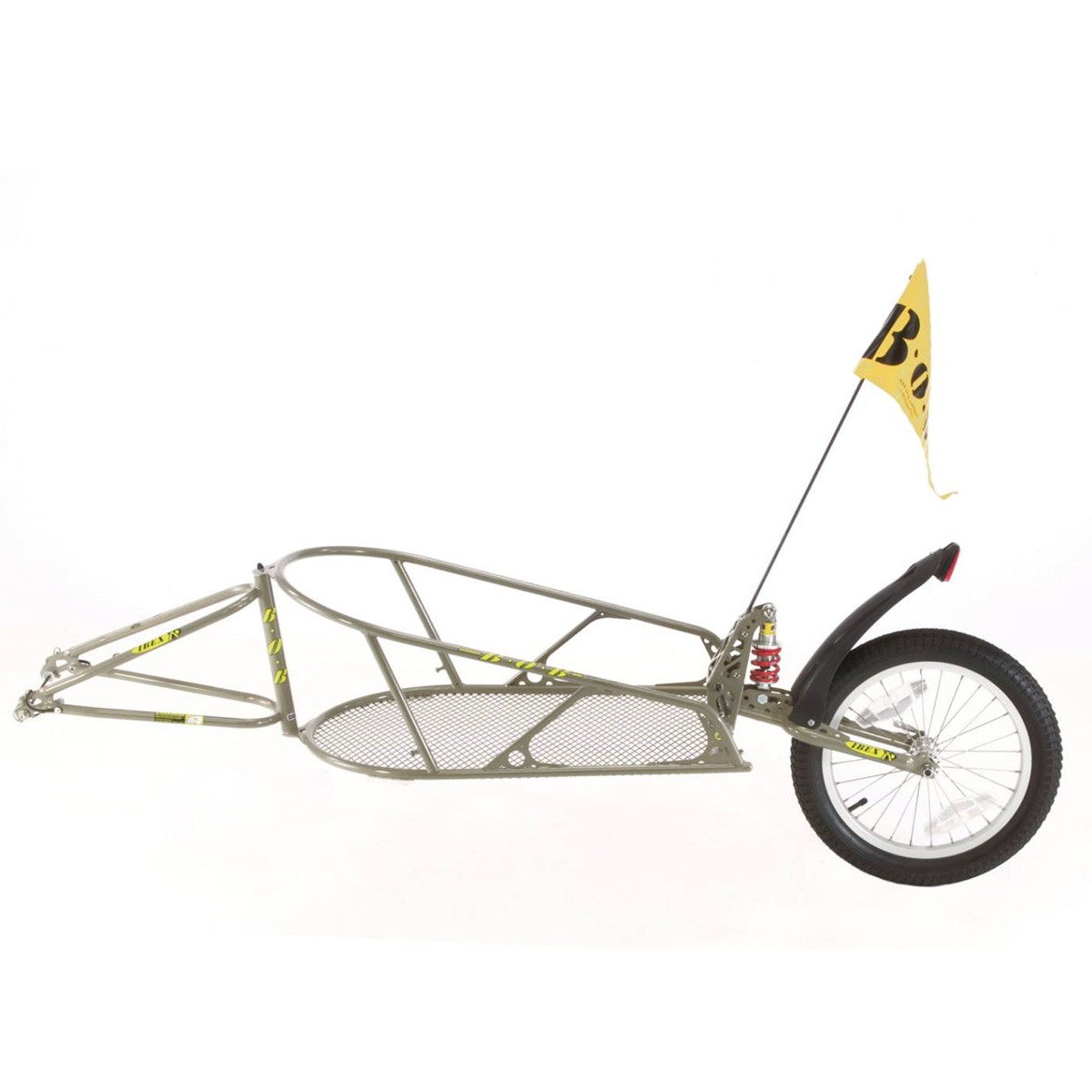 IBEX 28 Lastenfahrradanhänger mit BOB BAG Transporttasche