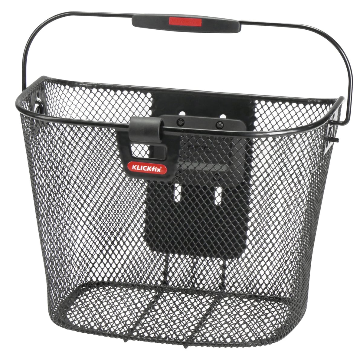 KLICKfix UNI KORB Fahrradkorb vorne mit Lampenhalter