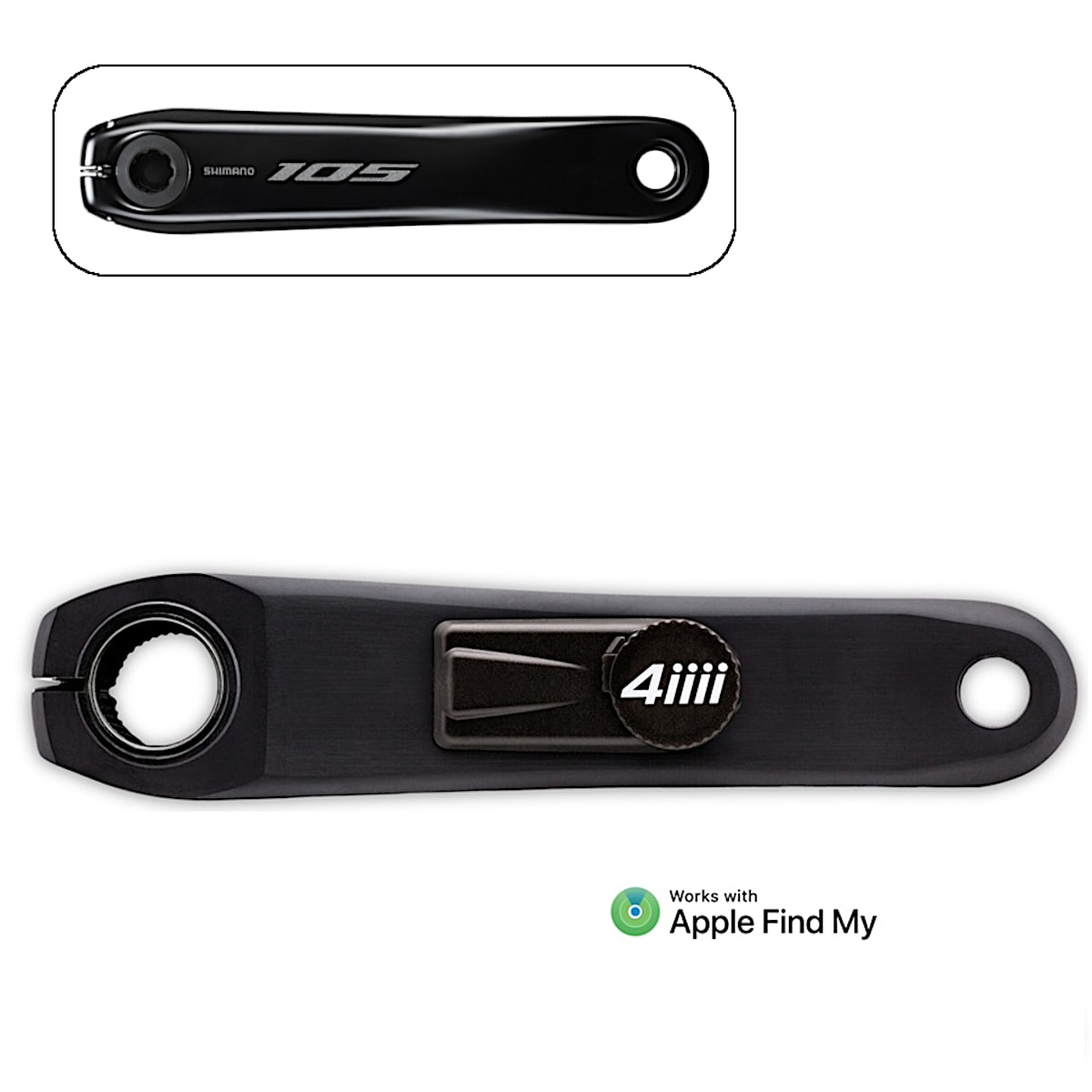 4iiii PRECISION 3+ Powermeter für SHIMANO 105 FC-R7100