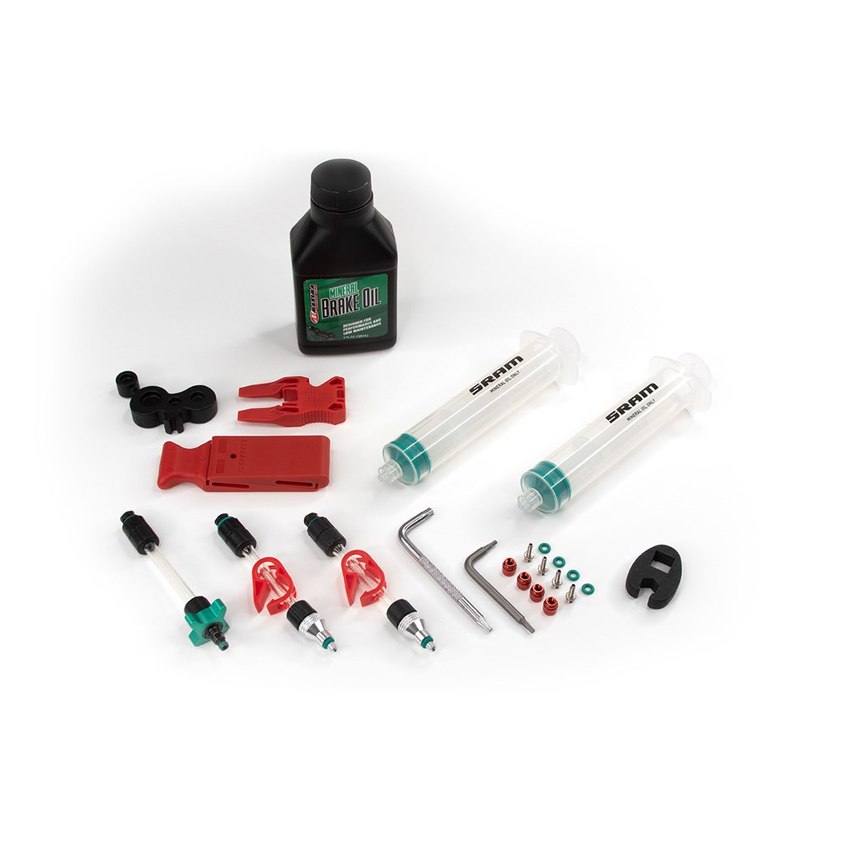 Mineral-Oil Standard kit de purge avec liquide de frein d’huile minérale Maxima
