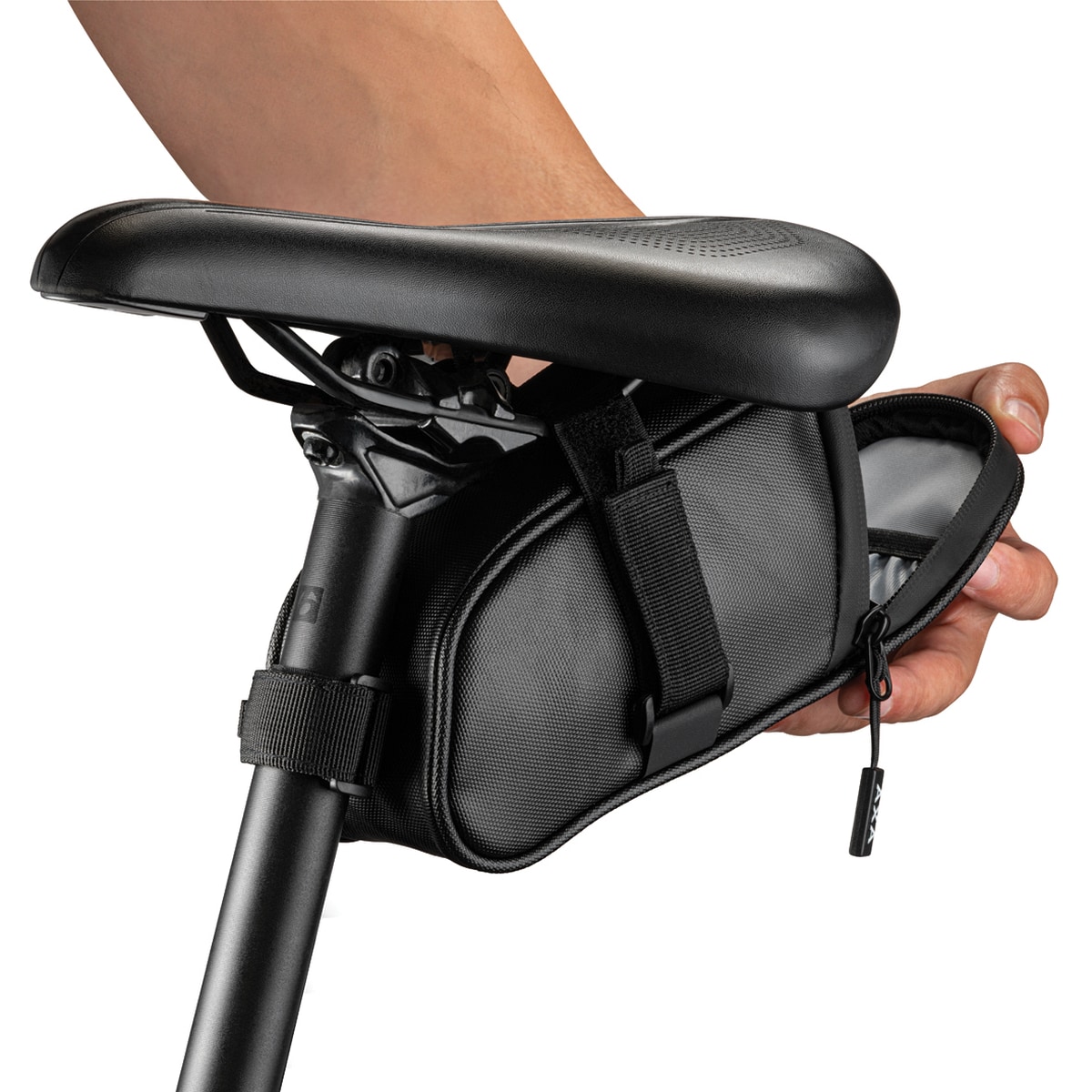 Axa Imenso Xl Az + Ulc 130 Plug-in Fahrradschloss Für Den Rahmen, Black, One Size