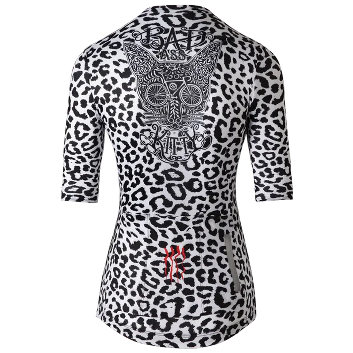 KITTY WOMEN'S REBORN JERSEY WHITE Women's Short Sleeve Cycling Jersey