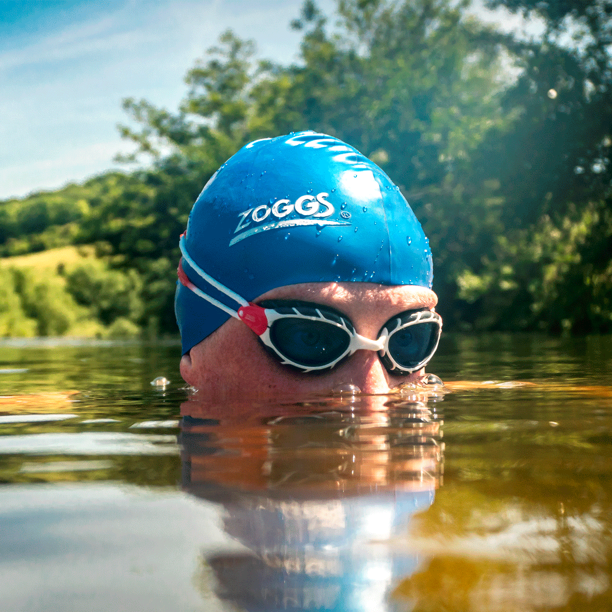 Predator top swimming goggles