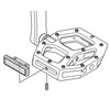 SM-PD64A Reflektorsatz Pedal-Reflektor