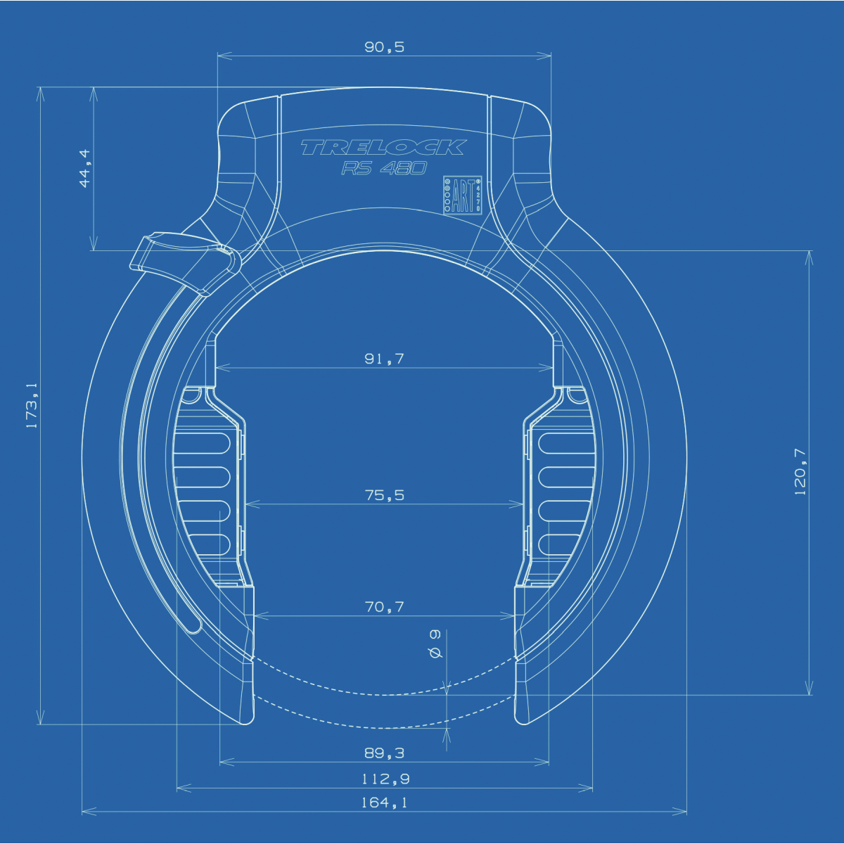 RS 480 XL Frame Lock (AZ / NAZ)