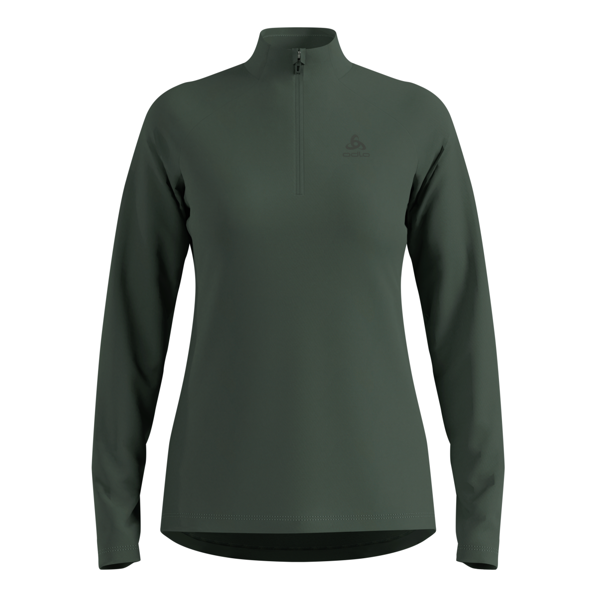 odlo ESSENTIAL LIGHT Mid Layer 1/2 zip Damen Langarm Bikeshirt