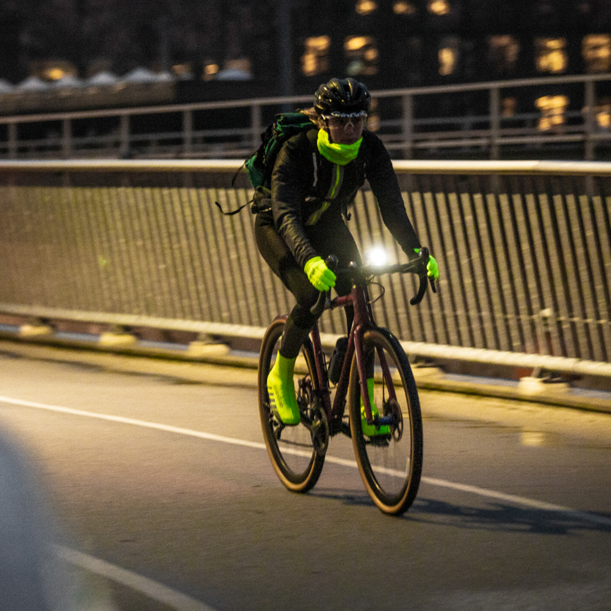 RACE THERMO HI-VIS Fahrradüberschuhe