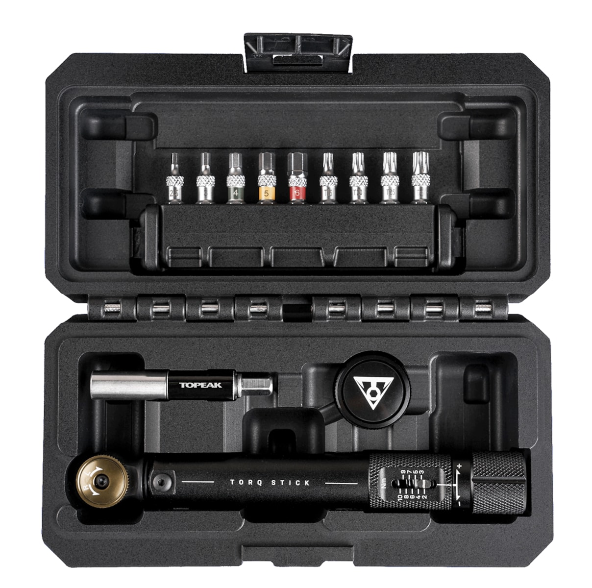 Topeak Torq Stick Pro Drehmomentschlüssel-Set 2–10 Nm
