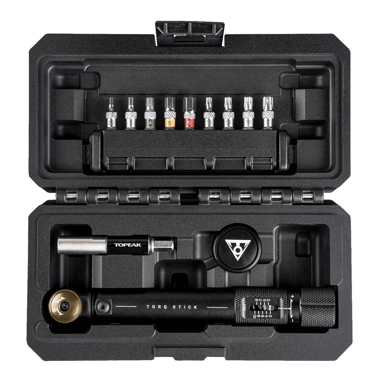 Topeak Torq Stick Pro Drehmomentschlüssel-Set 2–10 Nm