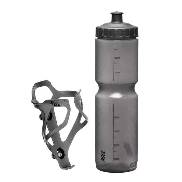 Longdistance XL Trinkflasche und Multi Cage Pro CF-1 Flaschenhalter