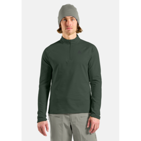 ESSENTIAL LIGHT Mid Layer 1/2 zip t-shirt de vélo à manches longues