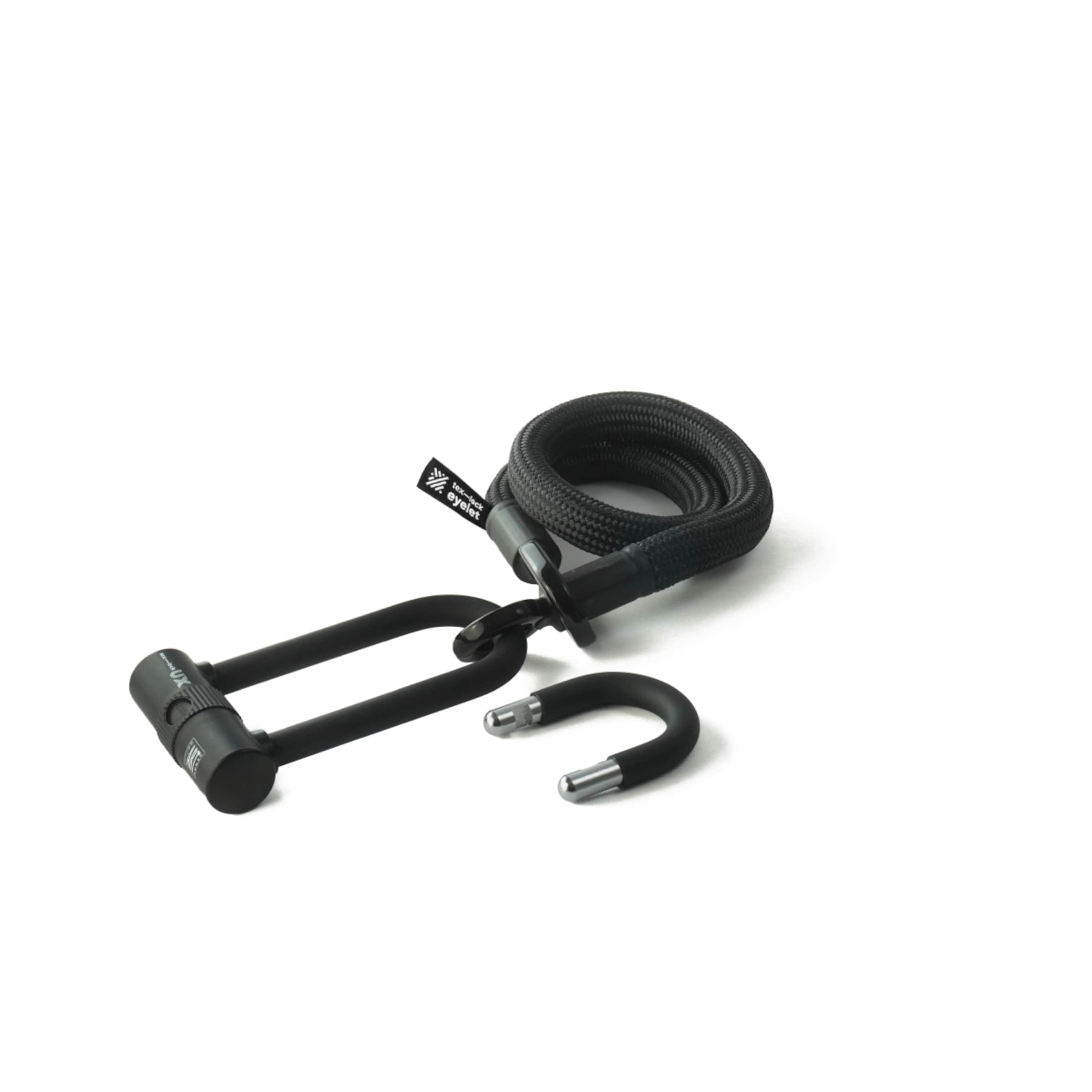 Eyelet U/X-lock Bundle chaîne antivol textile avec antivol en U