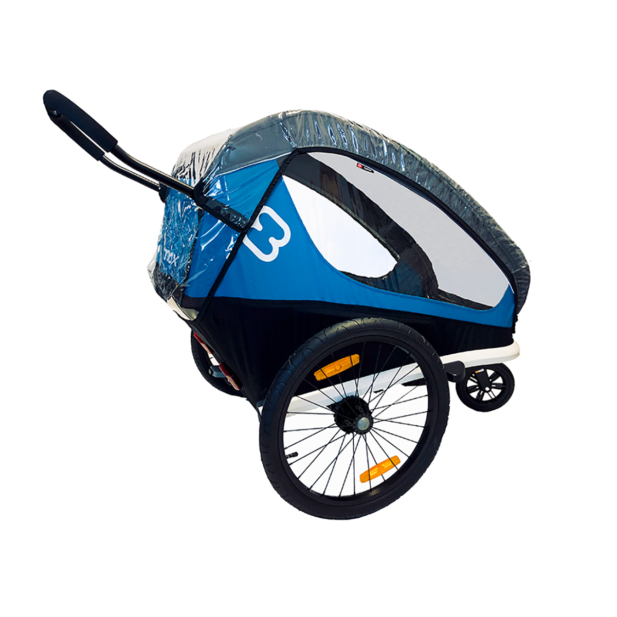TRAVELLER Regenverdeck für Kinder-Fahrradanhänger
