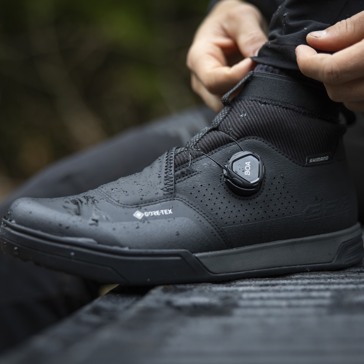SH-GF800GTX Gore-Tex flatpedalschoenen