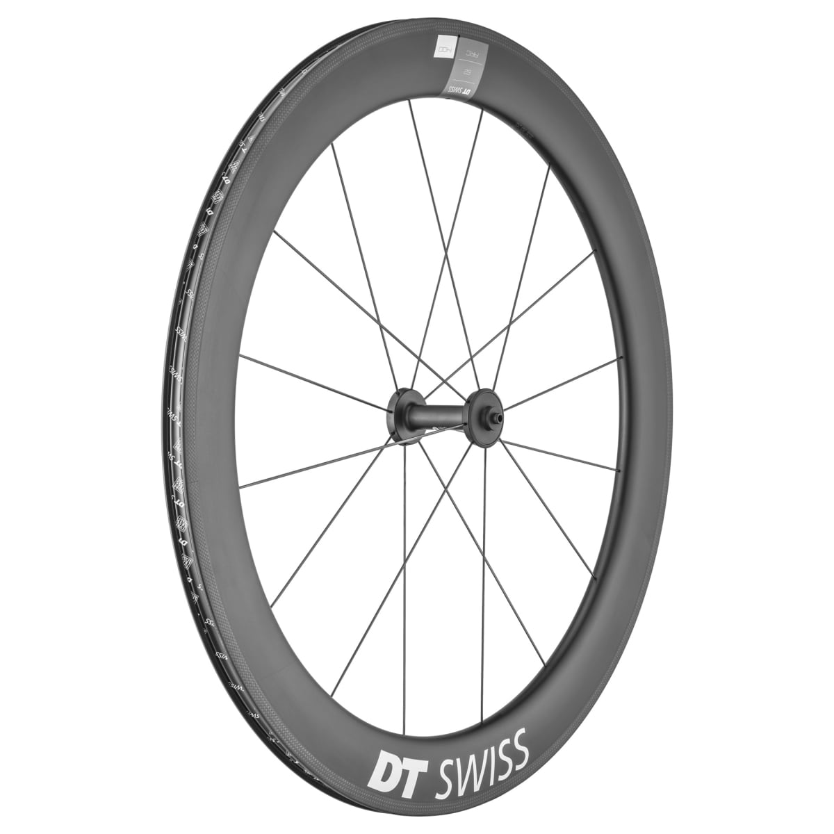 DT Swiss ARC 1400 DICUT® 62 Carbon Aero Rennrad-Vorderrad 28"/700C QR