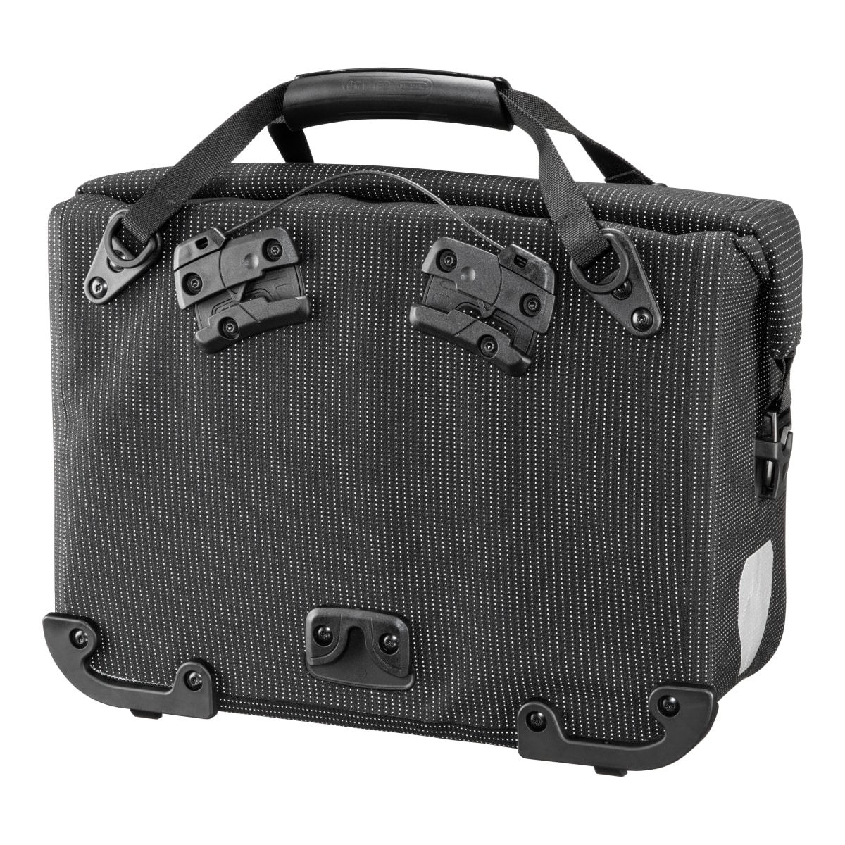 Artikel klicken und genauer betrachten! - Die ORTLIEB OFFICE BAG HIGH-VIS QL3 1l Fahrradaktentasche kommt dank eingewebtem Reflexgarn im Straßenverkehr besser sichtbar daher...   weitere Infos im ROSE Bikes Online-Shop! | im Online Shop kaufen
