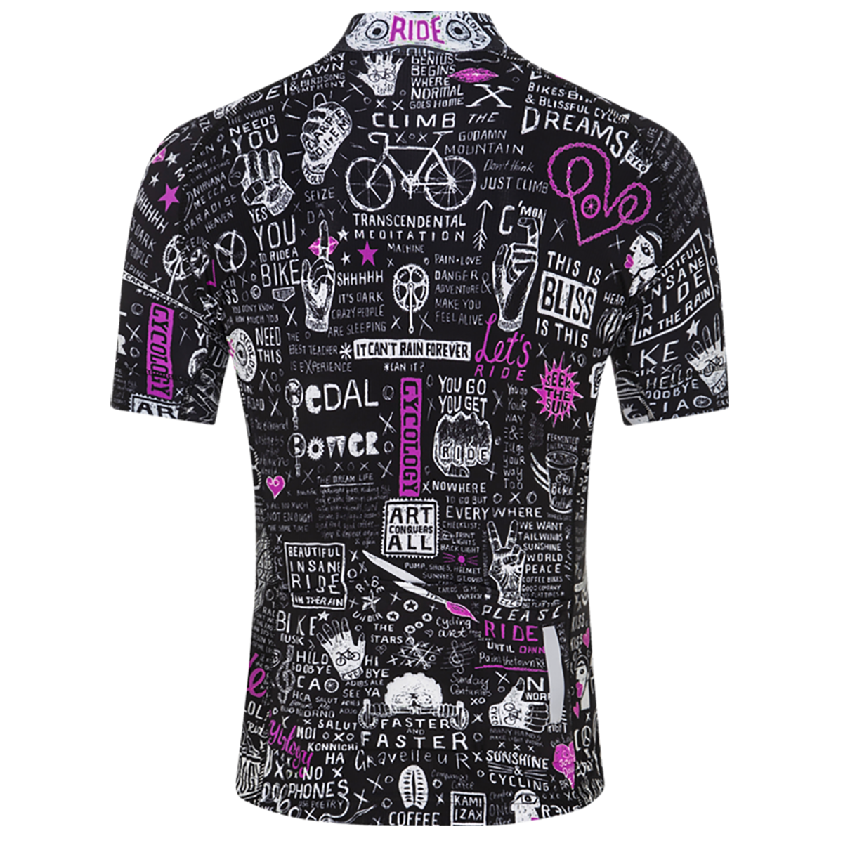 BIKE GRAFFITI MEN'S JERSEY Short-sleeved Cycling Jersey