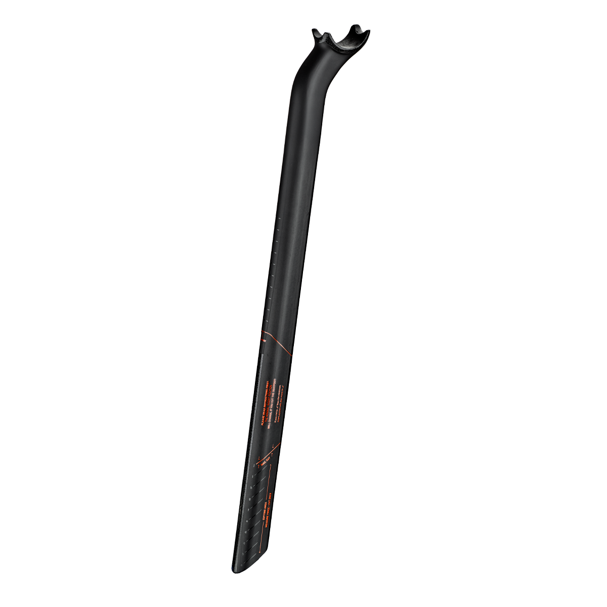 D-Shape Carbon Seat Post I 25 mm Setback I 490 mm length