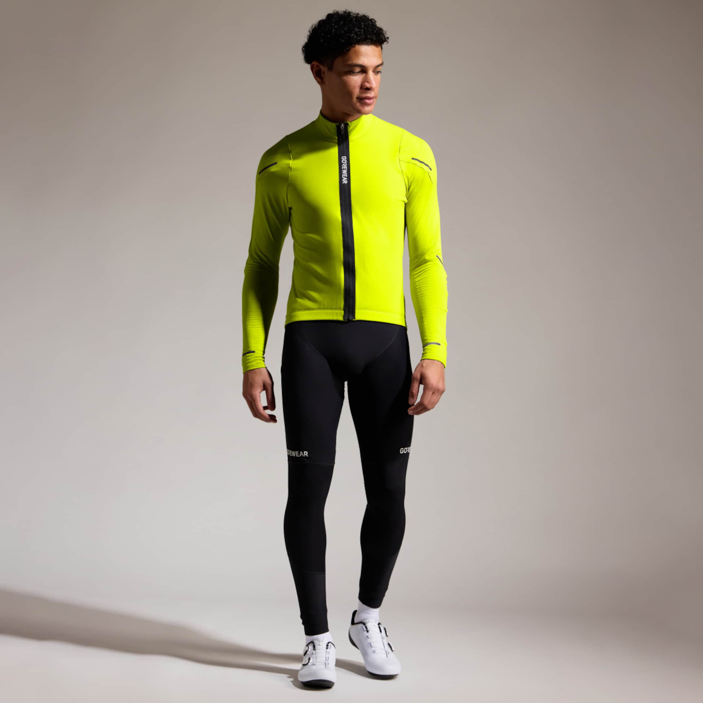 SPINSHIFT Thermal Long Sleeve Cycling Jersey