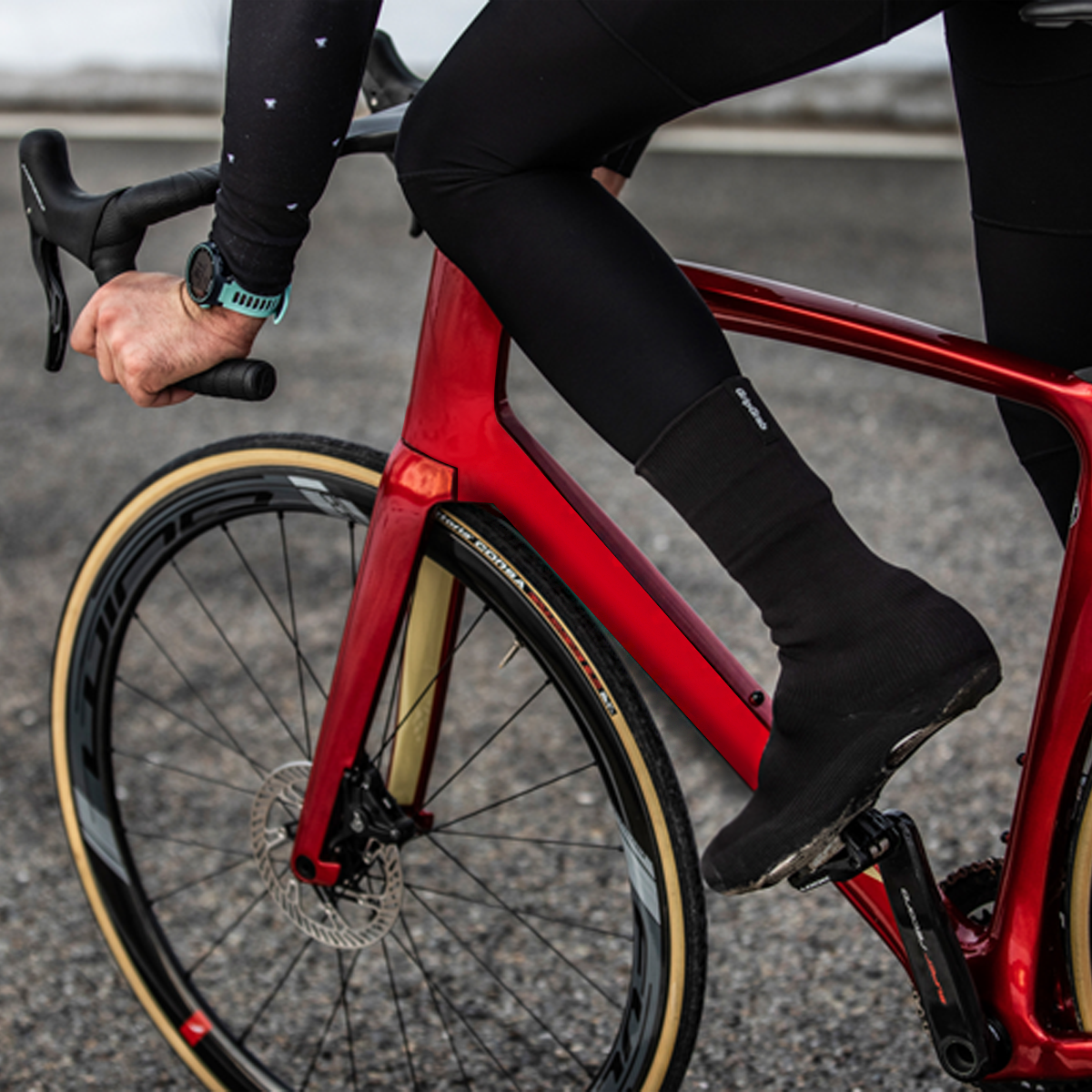 FLANDRIEN WATERPROOF KNITTED ROAD Überschuhe