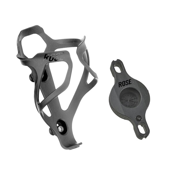 Multicage Pro CF-1 Bottle Cage with FH-S Holder for Apple AirTag