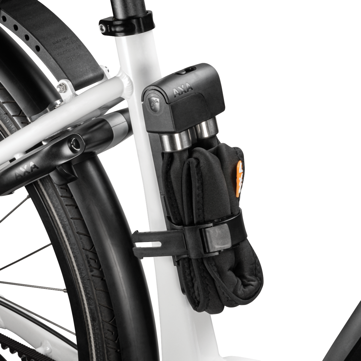 Foldable 6-95 Folding Lock, incl. Frame Bracket