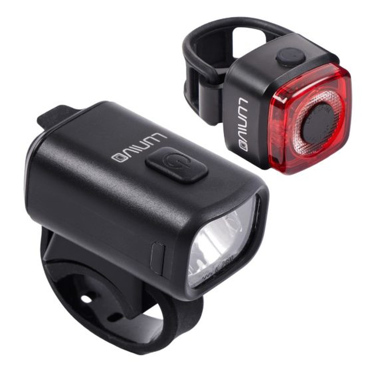 DICE F50 Front Light + DICE R Brake Rear Light Rechargeable Lighting Set