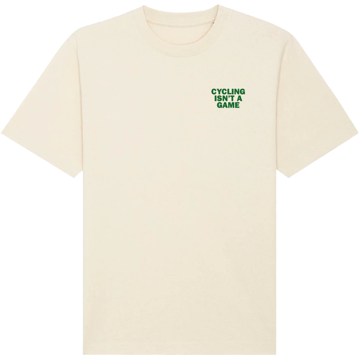 CYCLING ISN'T A GAME OVERSIZED SHIRT