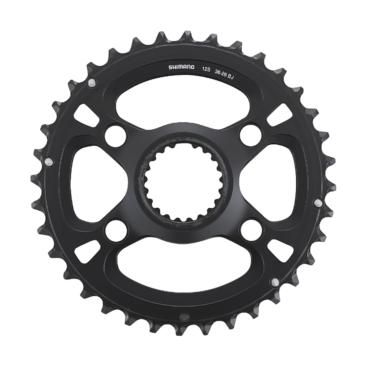 SHIMANO DEORE XT FC-M8100/M8120 Kettenblatt 2 x 12-fach 36 Zähne