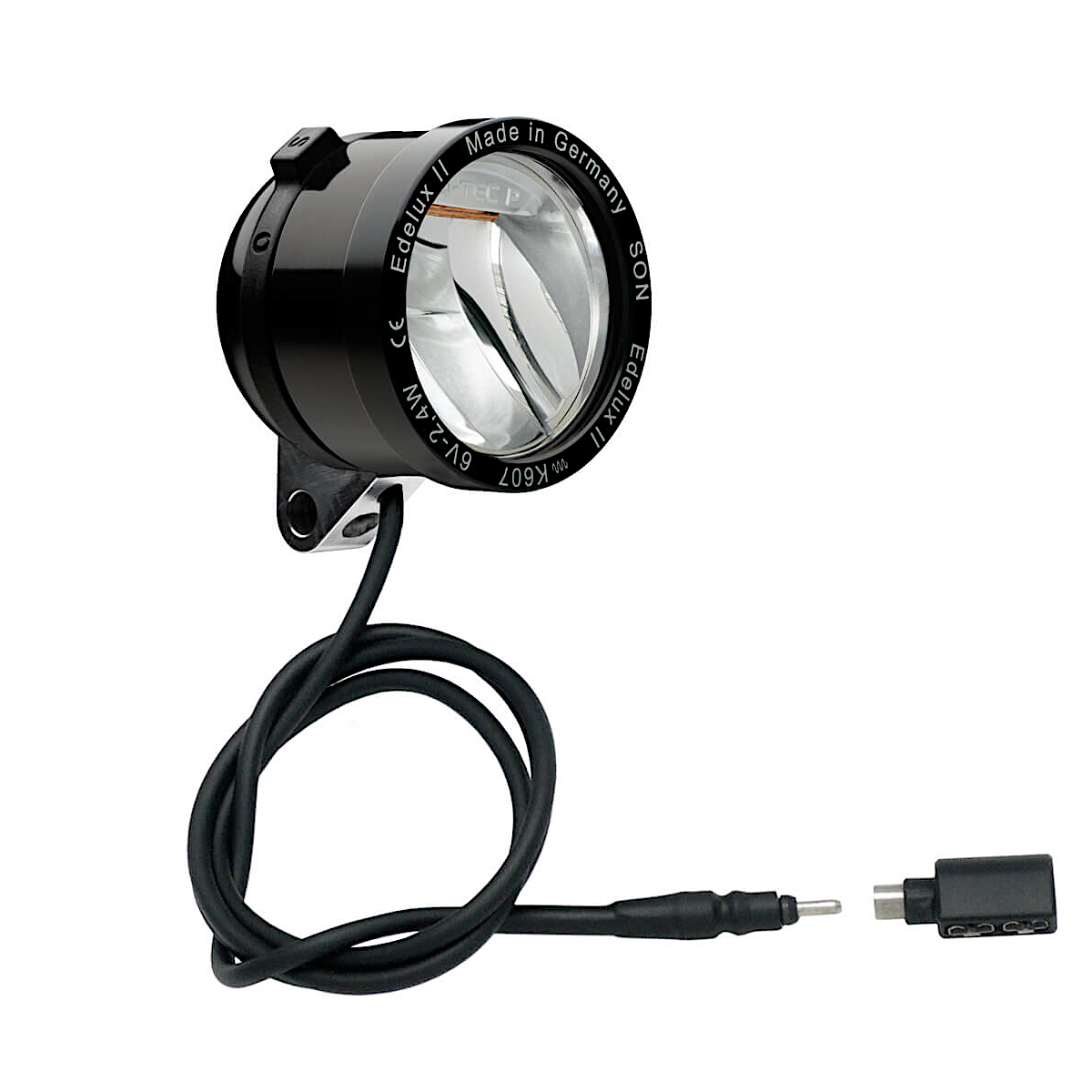 SON Edelux II Frontscheinwerfer mit Koax-Stecker