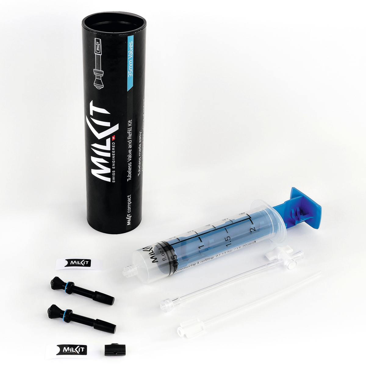 Milkit Compact Tubeless Ventil- und Nachfüllsystem