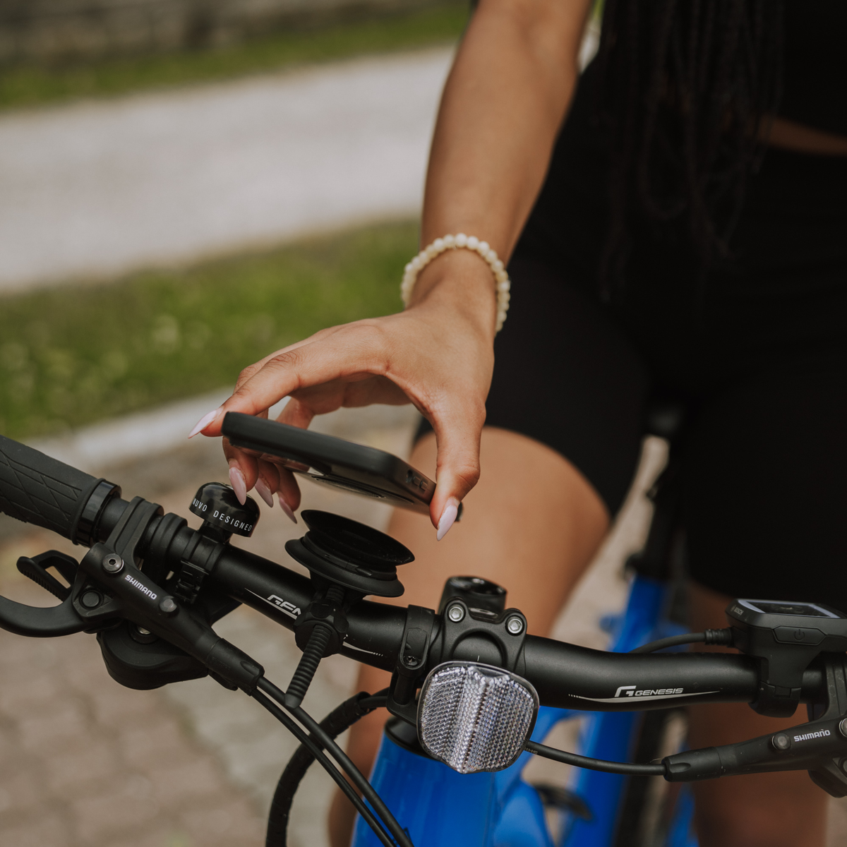 VACUUM handlebar base flex Smartphone Handlebar Mount