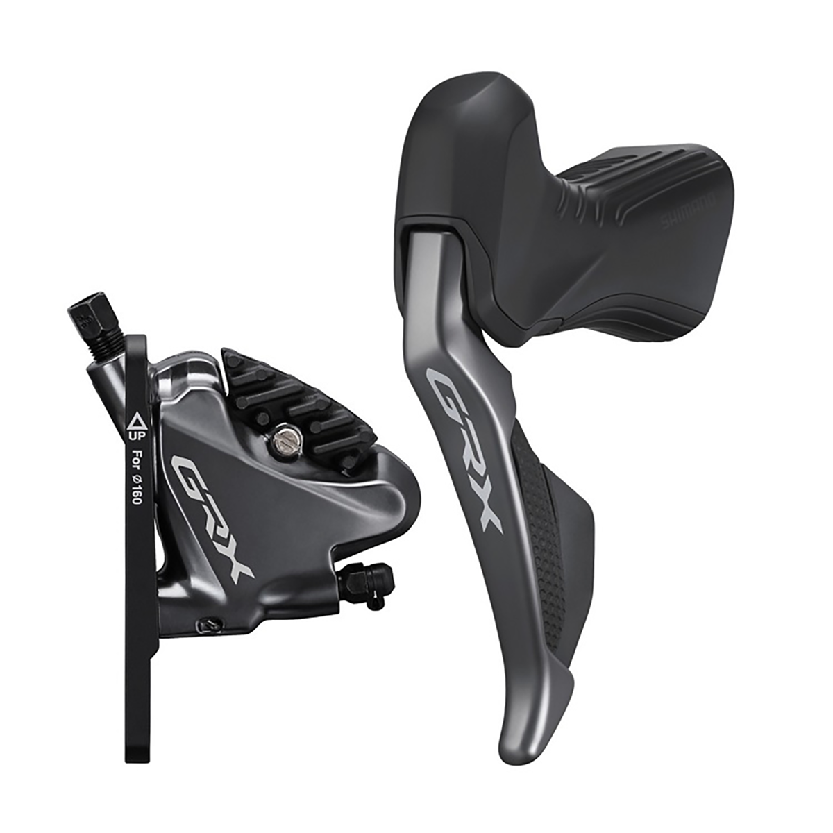 SHIMANO GRX Di2 ST-RX815 Brems-/Schalthebelkombination 2 x 11-fach mit BR-RX810 Scheibenbremse (vorne oder hinten)