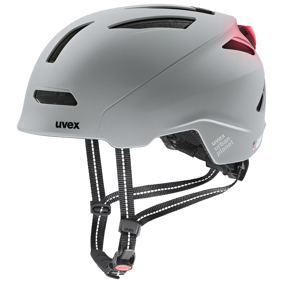Artikel klicken und genauer betrachten! - Der URBAN PLANET LED von uvex ist ein stylisher City-Helm, der aus einer biobasierten Schale besteht und über eine Innenausstattung und Gurtbänder aus Recyclingmaterial verfügt...   weitere Infos im ROSE Bikes Online-Shop! | im Online Shop kaufen