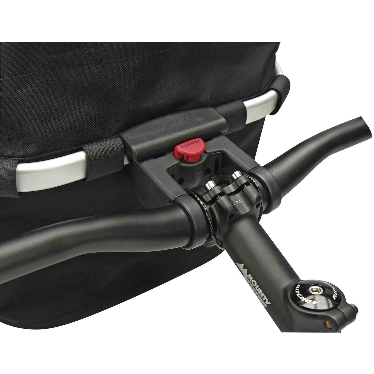 BIKEBASKET OVAL S Lenkertasche mit KLICKfix Aufnahme