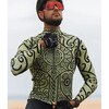 ZANZIBAR GREEN MEN'S LONG SLEEVE JERSEY Langarm Radtrikot