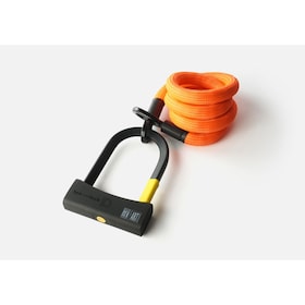 Eyelet D-lock Bundle chaîne antivol textile avec antivol en U