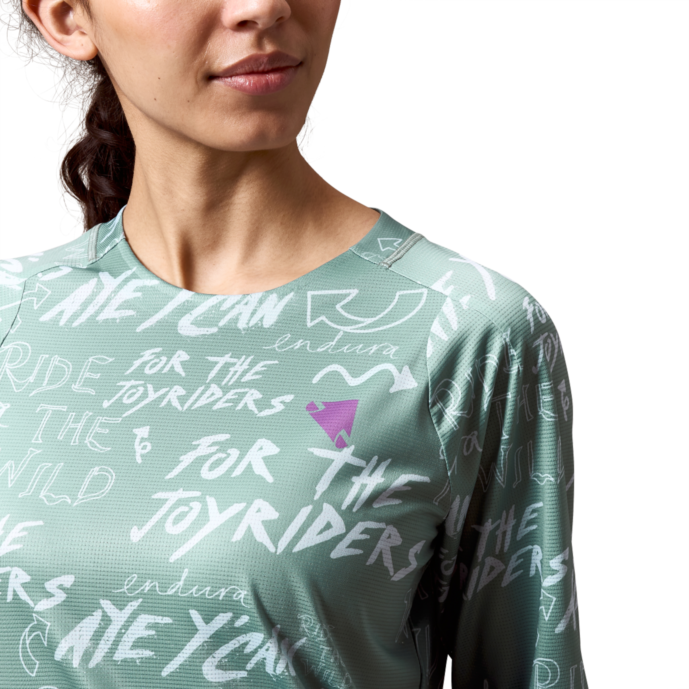 WOMEN'S SINGLETRACK L/S PRINT TEE t-shirt de vtt à manches longues femme