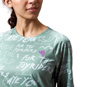 WOMEN'S SINGLETRACK L/S PRINT TEE t-shirt de vtt à manches longues femme