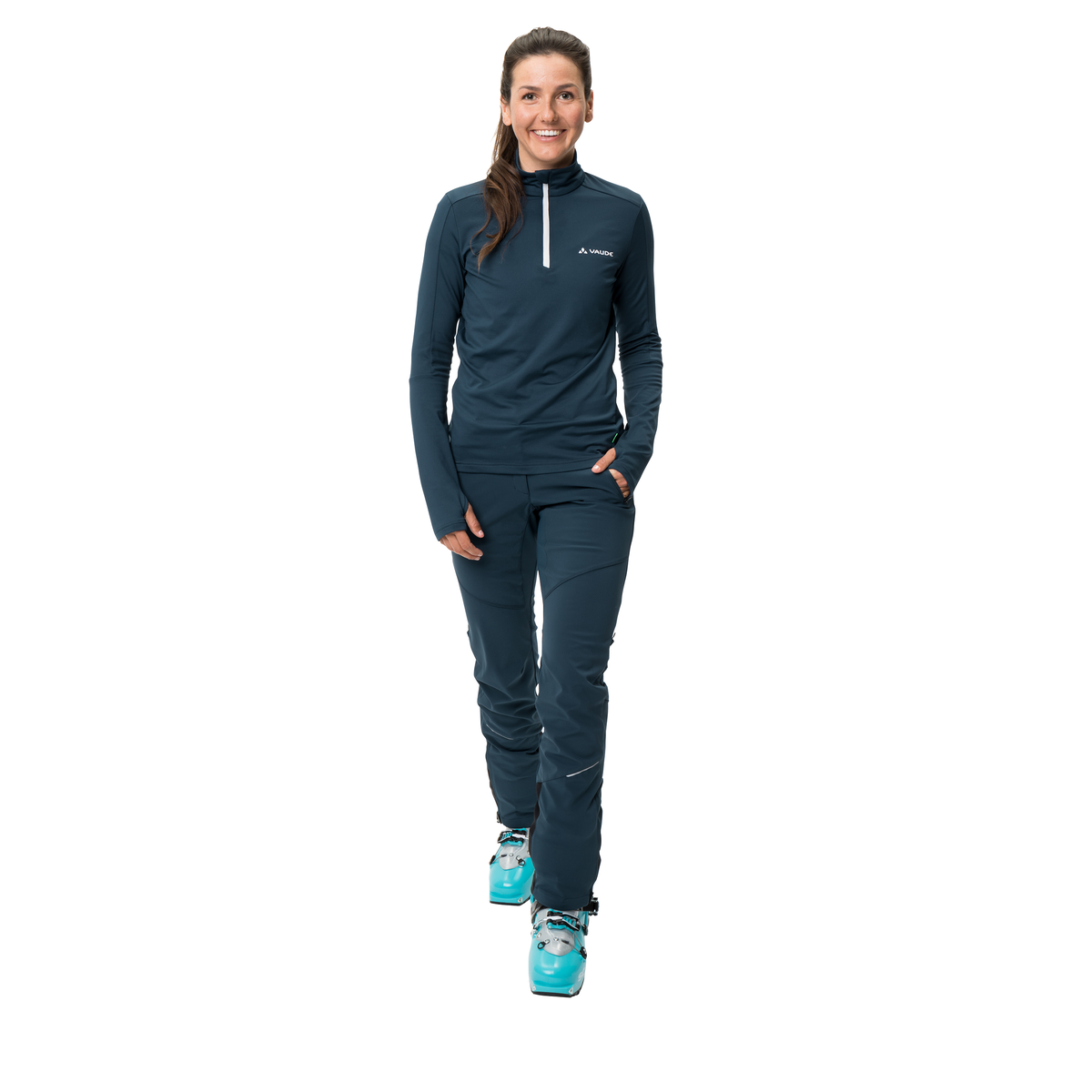 WOMEN'S LIVIGNO HALFZIP II Fleece Sweater