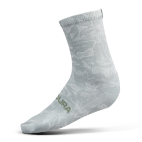 GRID FLORAL LTD PRINT SOCK fietssokken