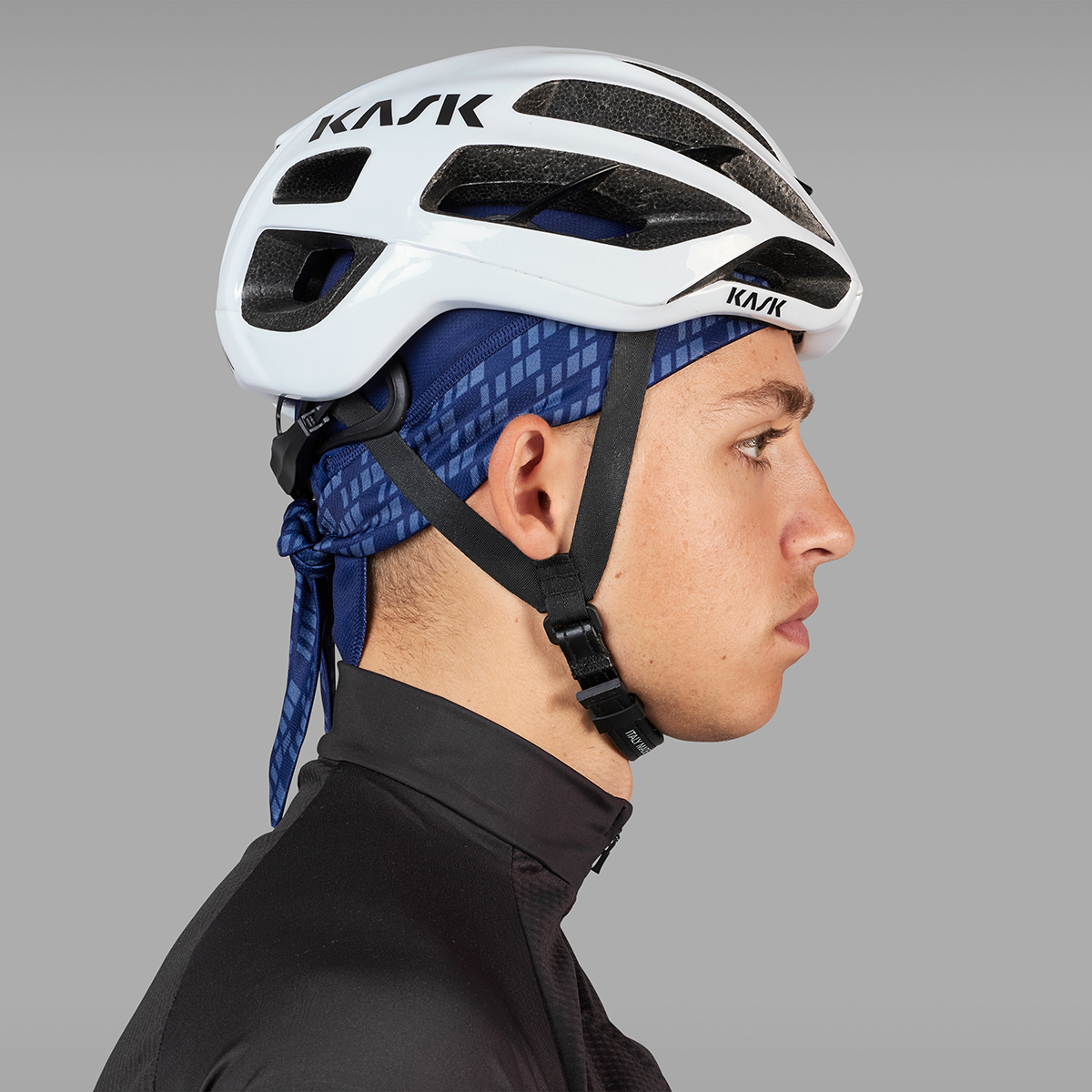 Bandana hot sale under helmet