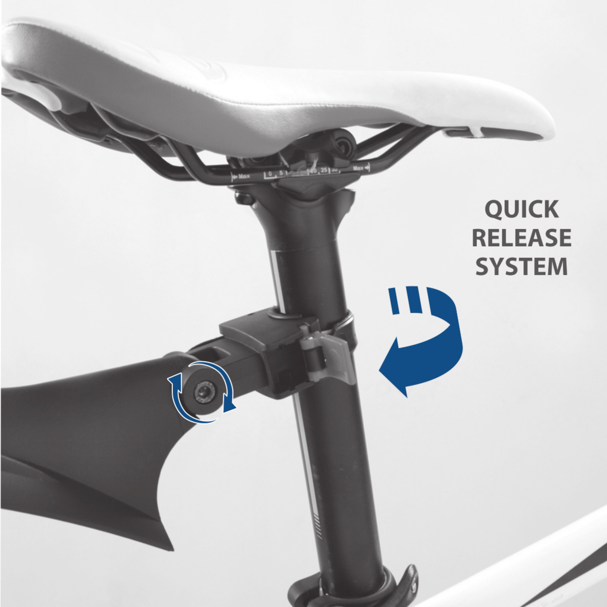 Mud Max QR.R Slim Rear Mudguard