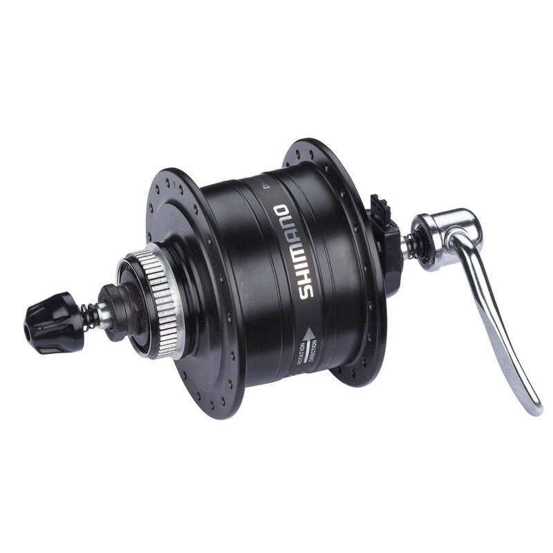 SHIMANO DH-3D37 Disc QR Nabendynamo jetzt kaufen | Rose Bikes