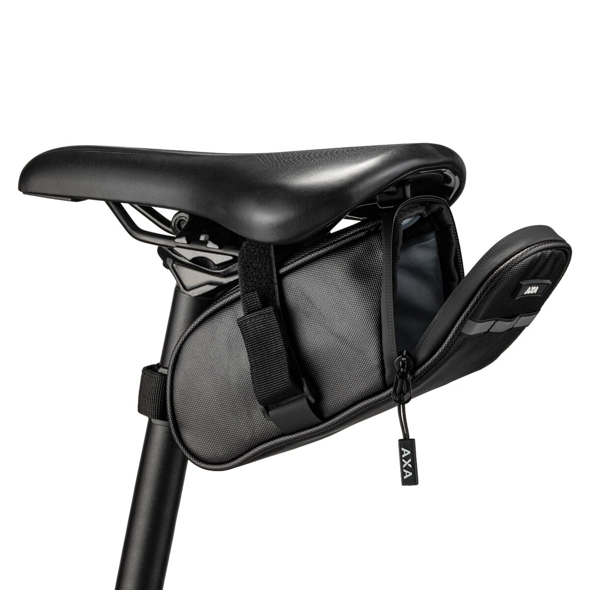 Axa Imenso Xl Az + Ulc 130 Plug-in Fahrradschloss Für Den Rahmen, Black, One Size